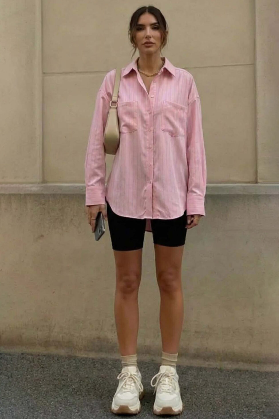 Opinion πουκάμισο με τσέπες ροζ - Image 2