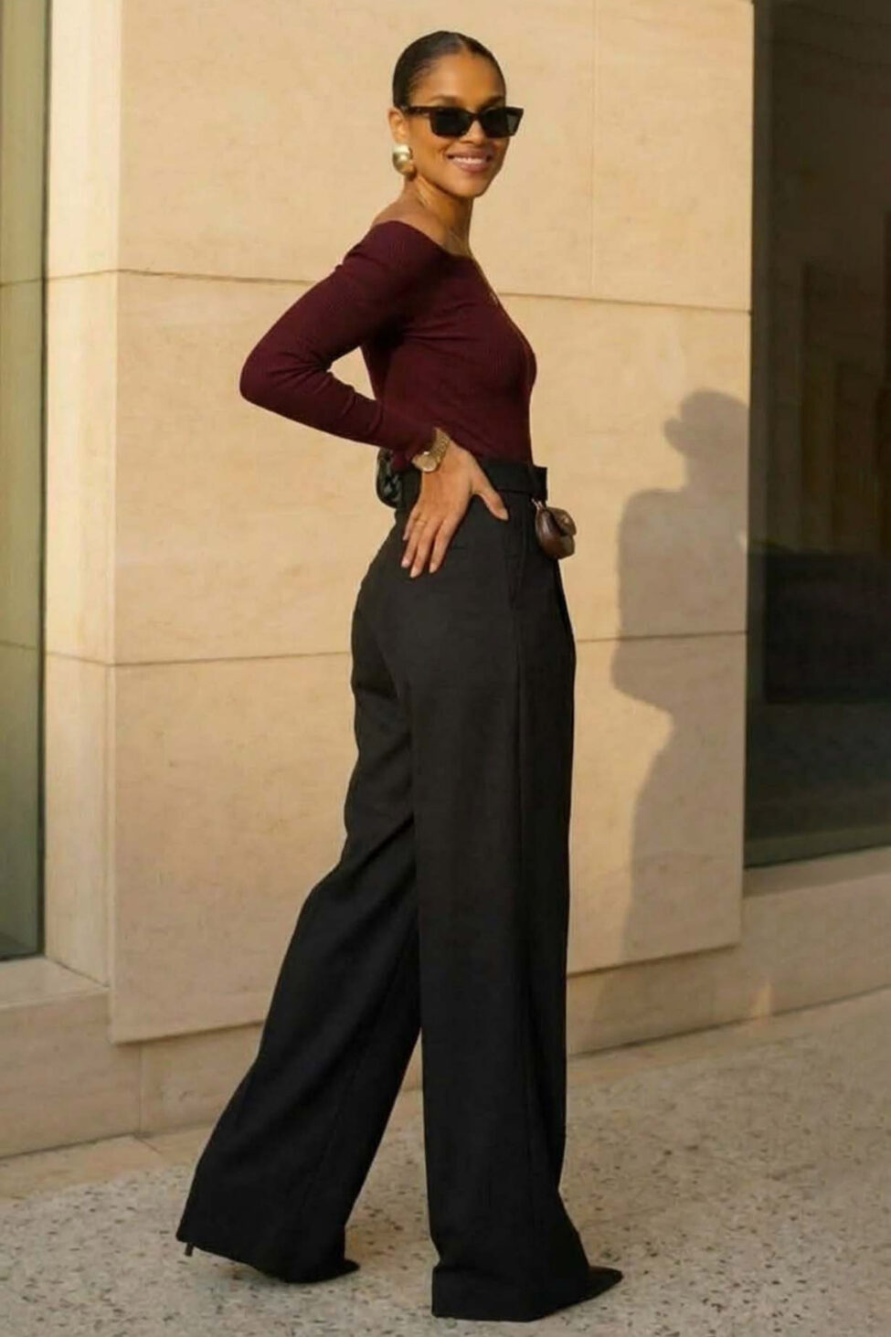 Ozette παντελόνι μαύρο - Image 2