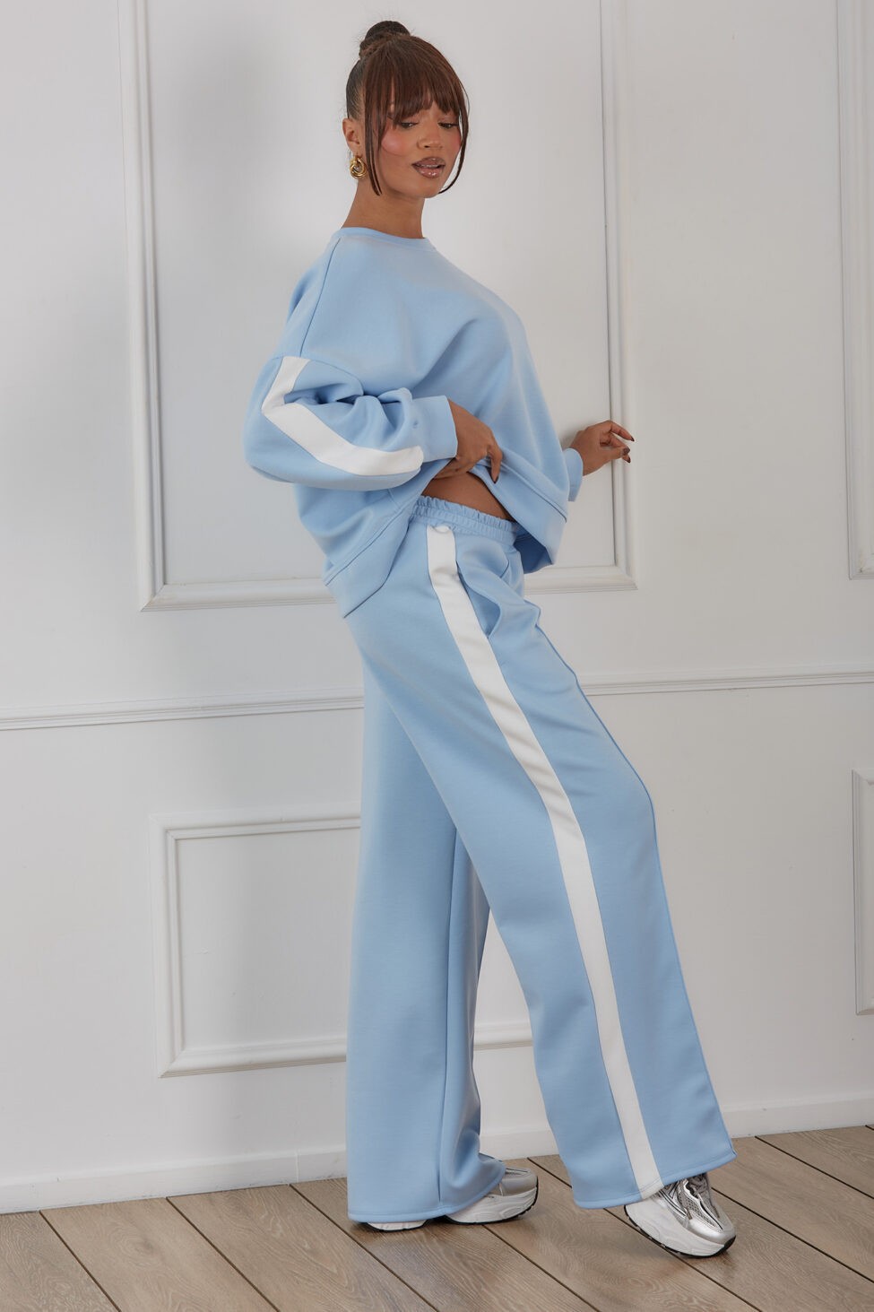 Picco σετ φούτερ παντελόνι σιελ - Image 2