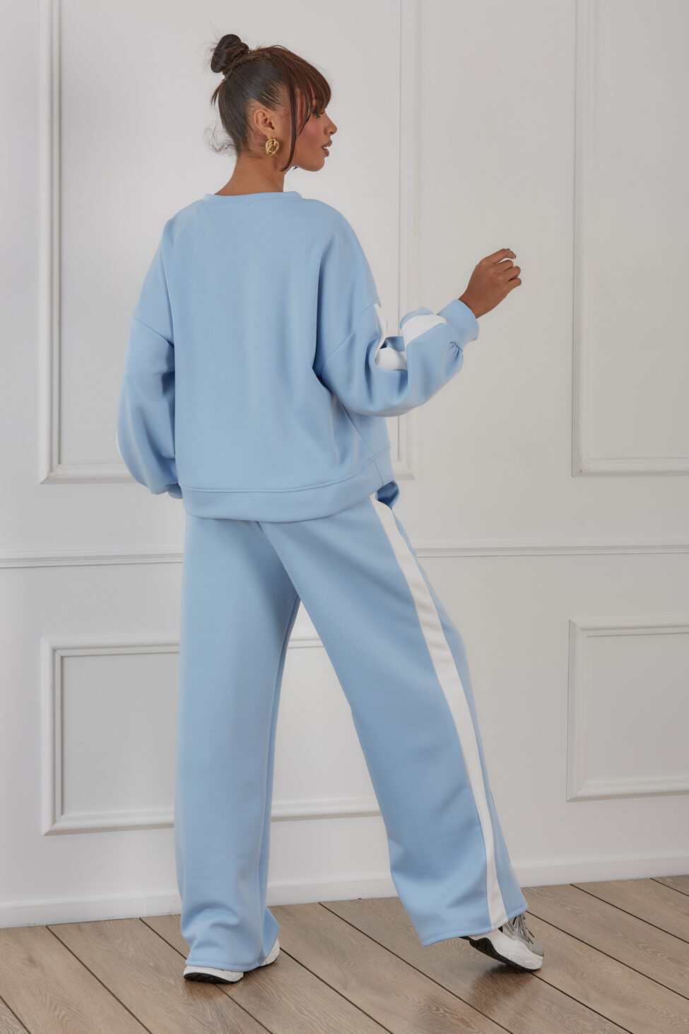 Picco σετ φούτερ παντελόνι σιελ - Image 3