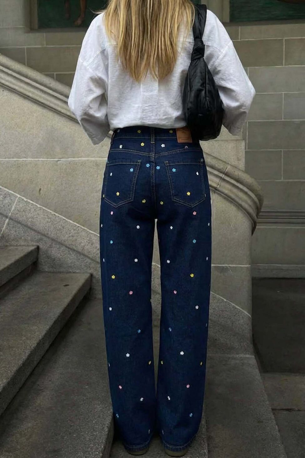 Popup τζιν παντελόνι μπλε - Image 2
