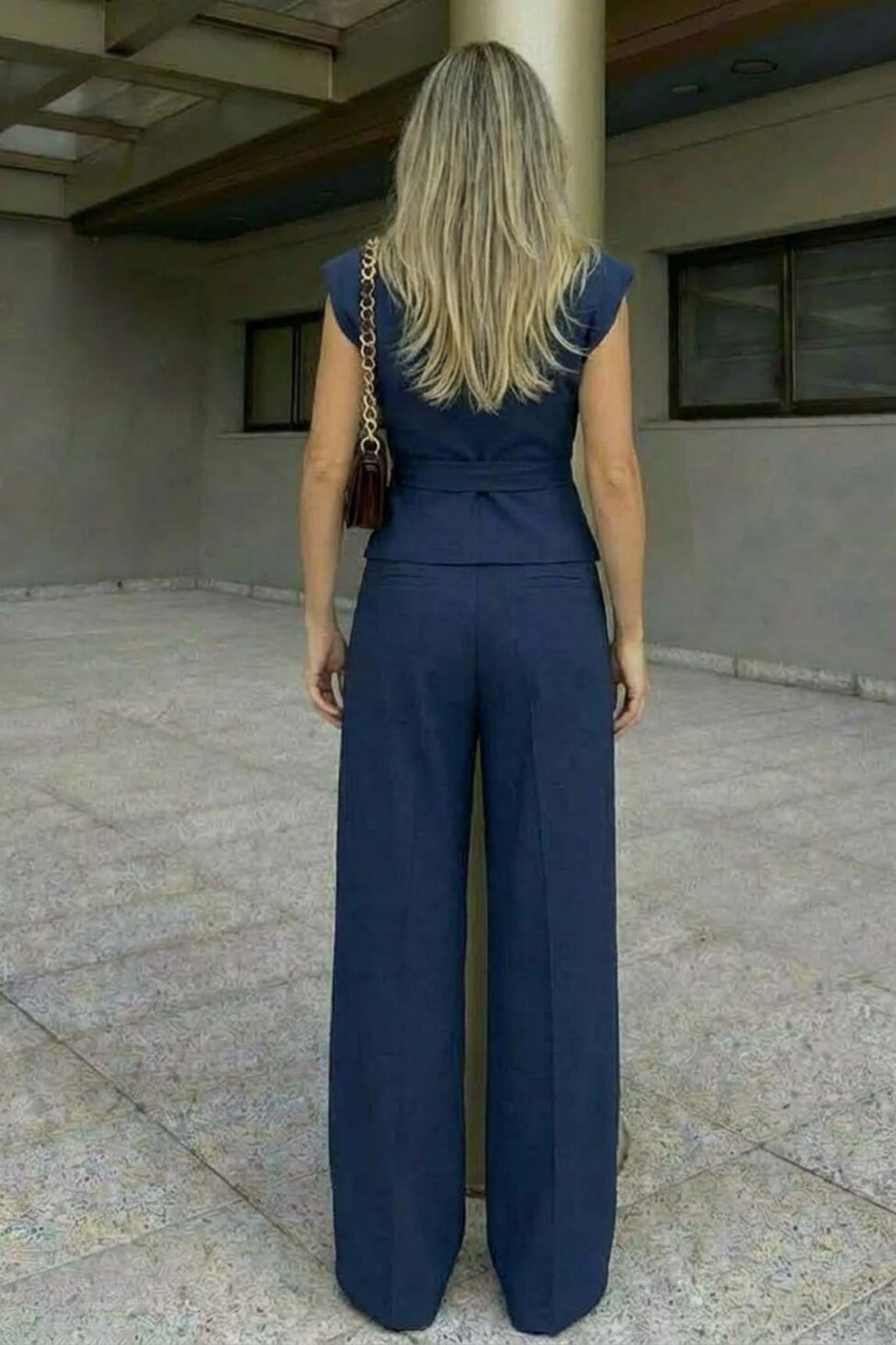 Rylan Σετ Γιλέκο Παντελόνι μπλε - Image 2