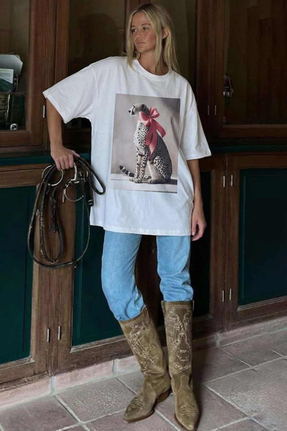 Rylee T-shirt με στάμπα λευκό - Image 2