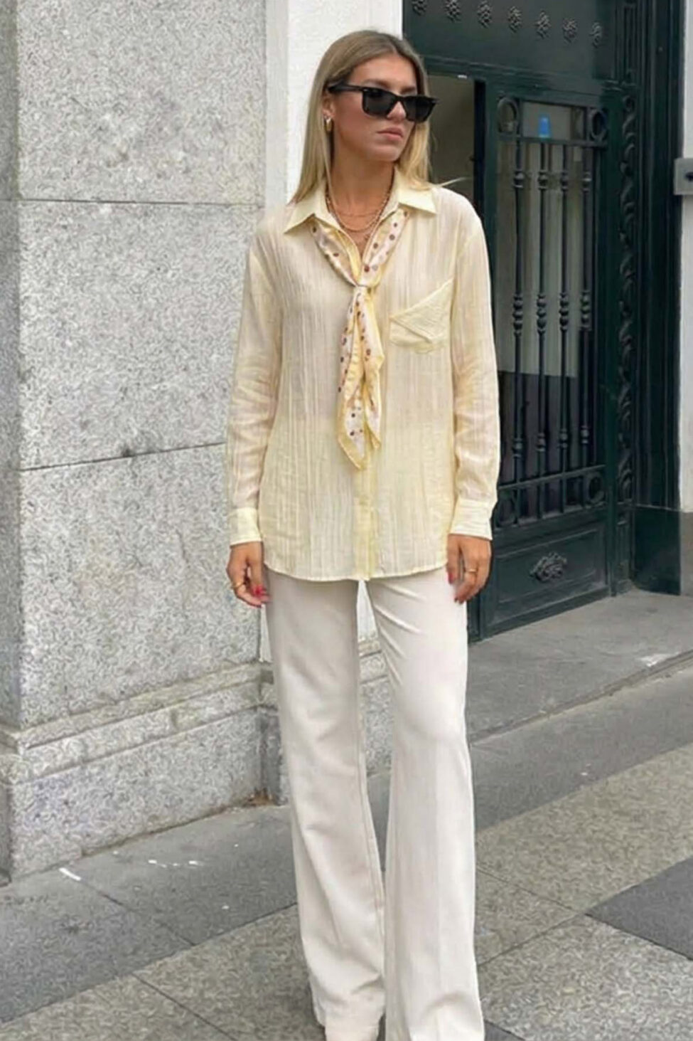 Sacramento πουκάμισο εκρού - Image 2