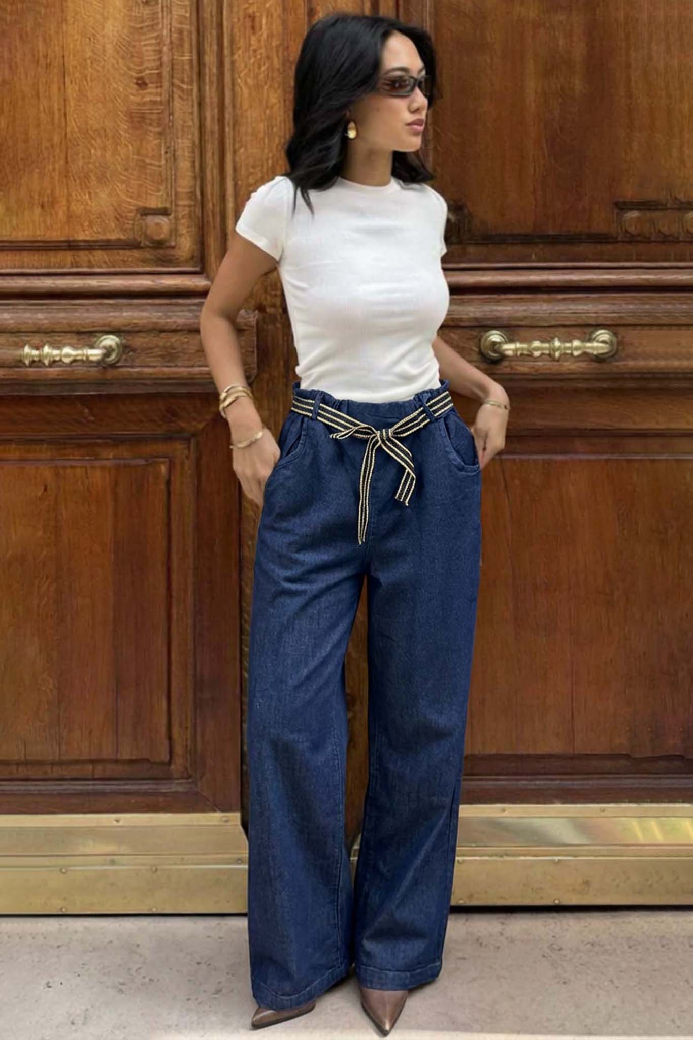 Shortage Τζιν Παντελόνι μπλε - Image 1