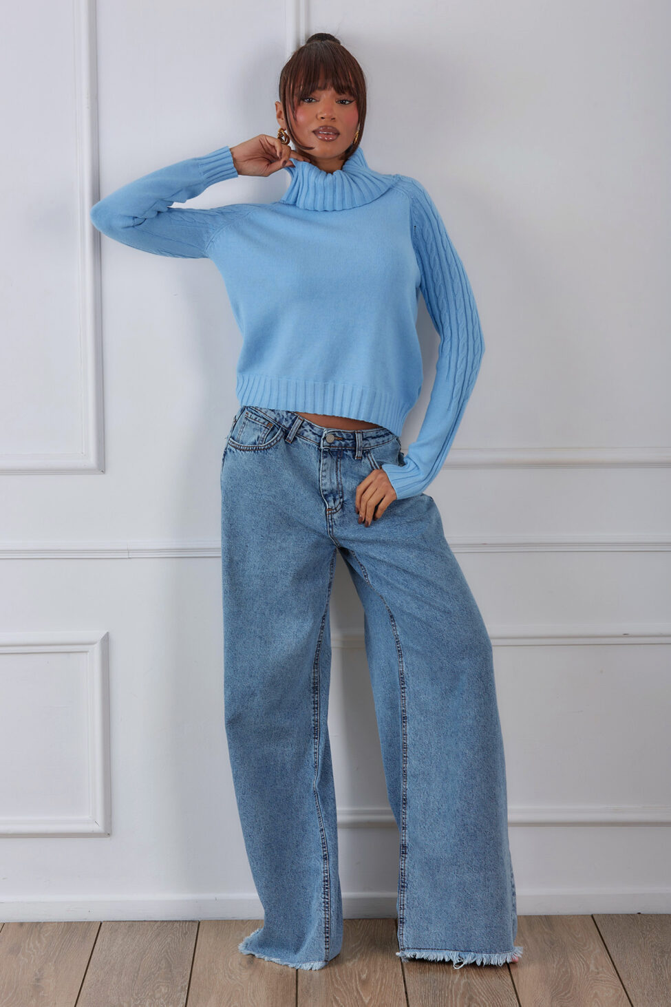 Souix Πουλόβερ γαλάζιο - Image 6