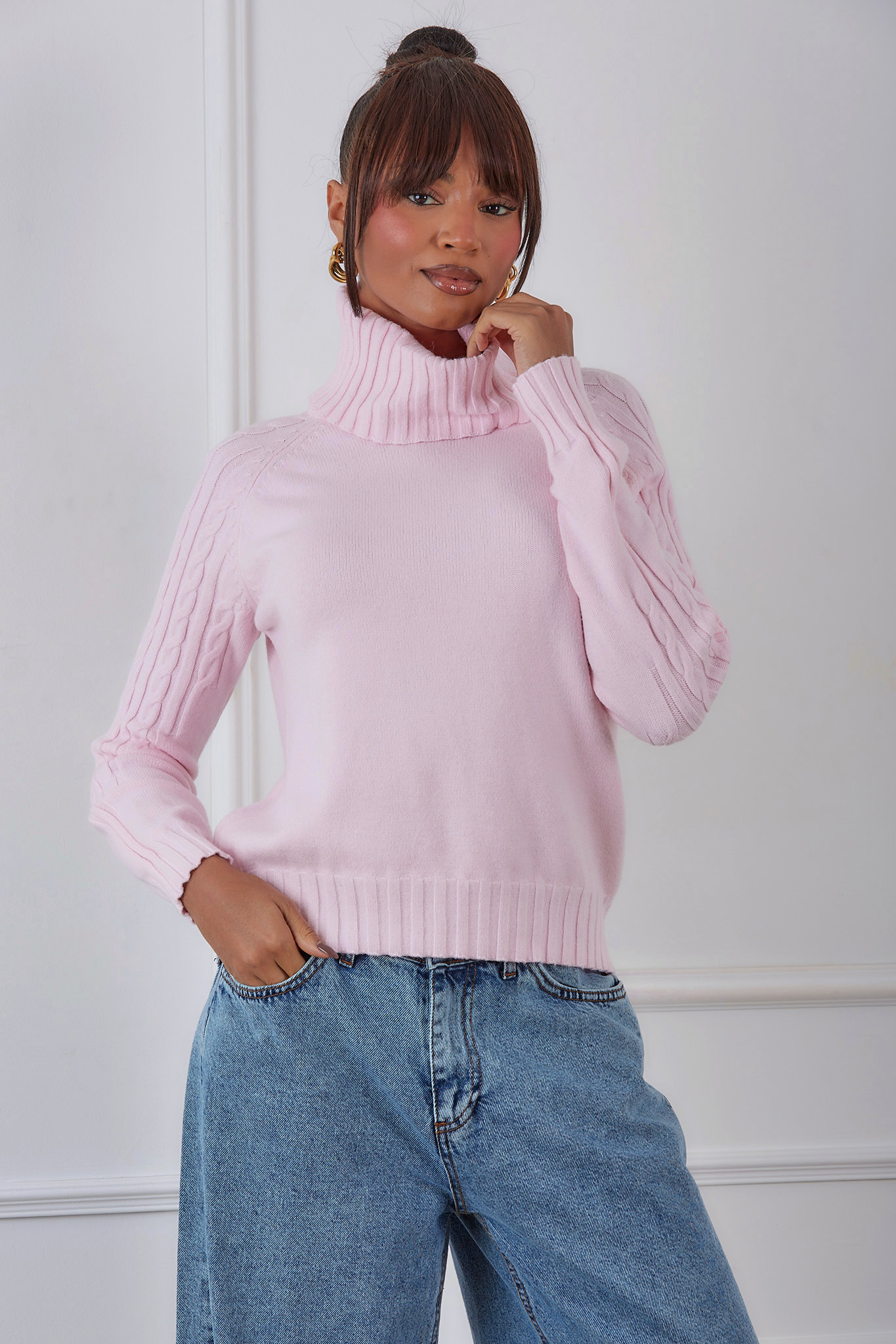 Souix Πουλόβερ ροζ Souix Πουλόβερ ροζ - Image 1