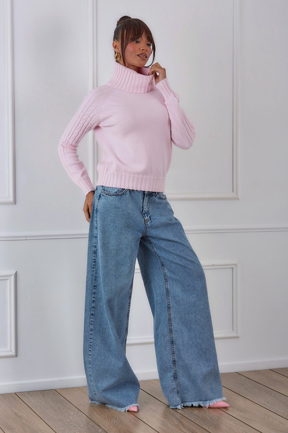 Souix Πουλόβερ ροζ - Image 2