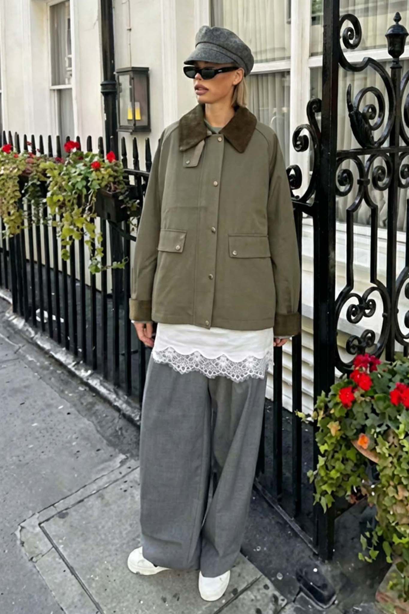 Street τζάκετ χακί Street τζάκετ χακί - Image 1