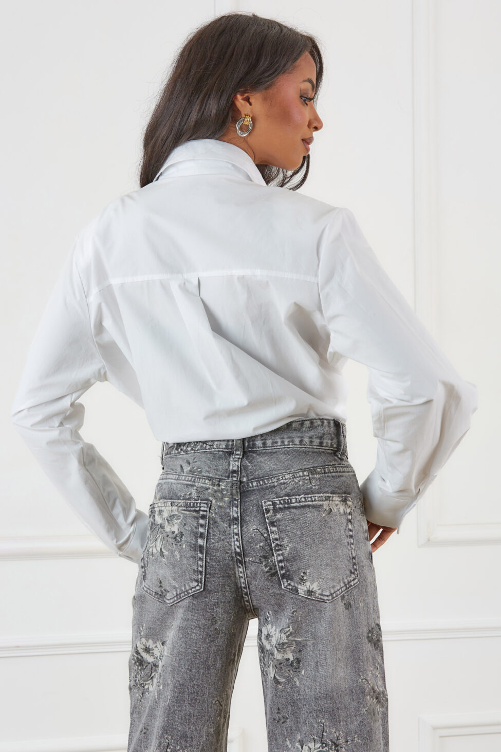 Berlioz Πουκάμισο ποπλίνα λευκό - Image 3