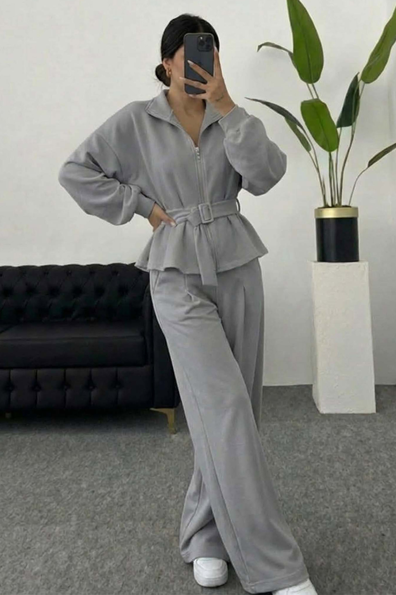 Chrysanthe Σετ Φόρμας γκρι Chrysanthe Σετ Φόρμας γκρι - Image 1