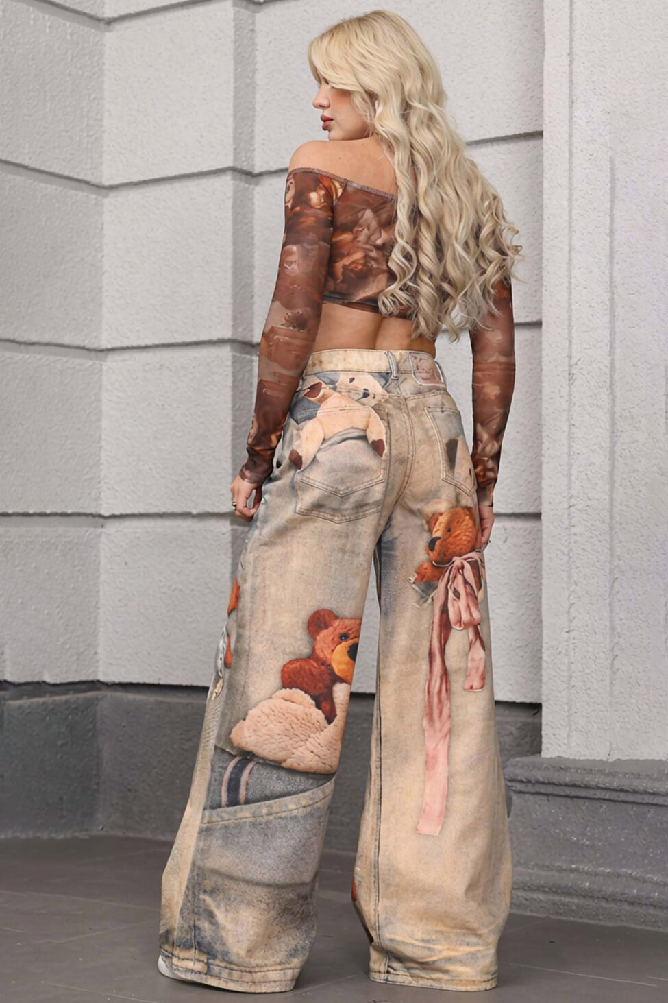 Cuddle τζιν παντελόνι γκρι - Image 5