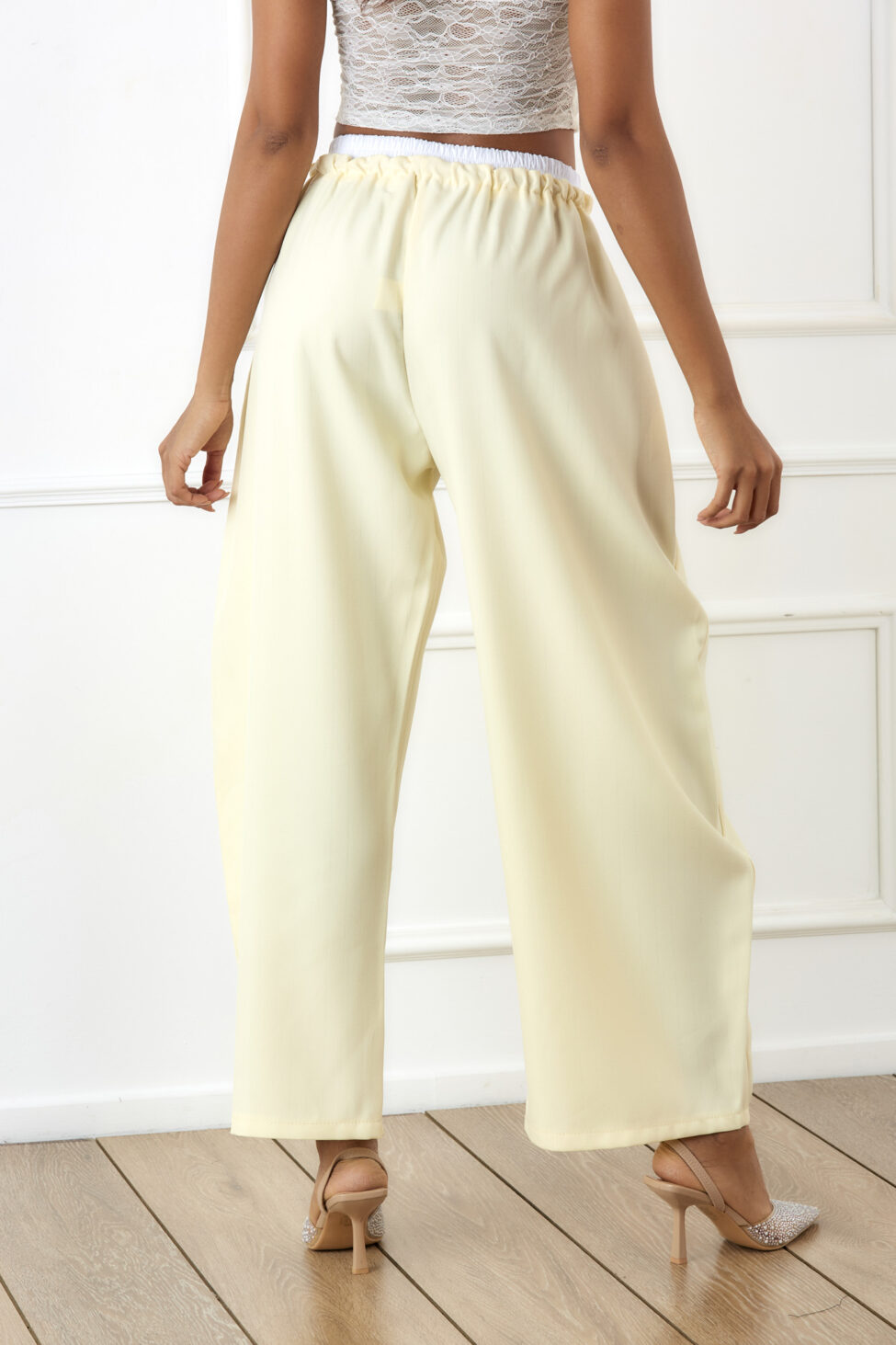 Dollie παντελόνι κίτρινο - Image 4