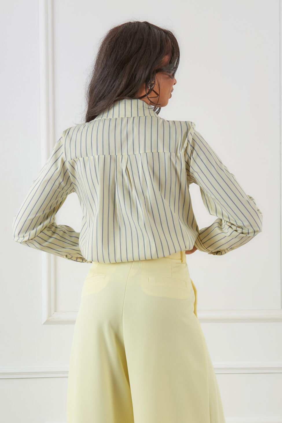Frosty πουκάμισο με ρίγες κίτρινο - Image 3