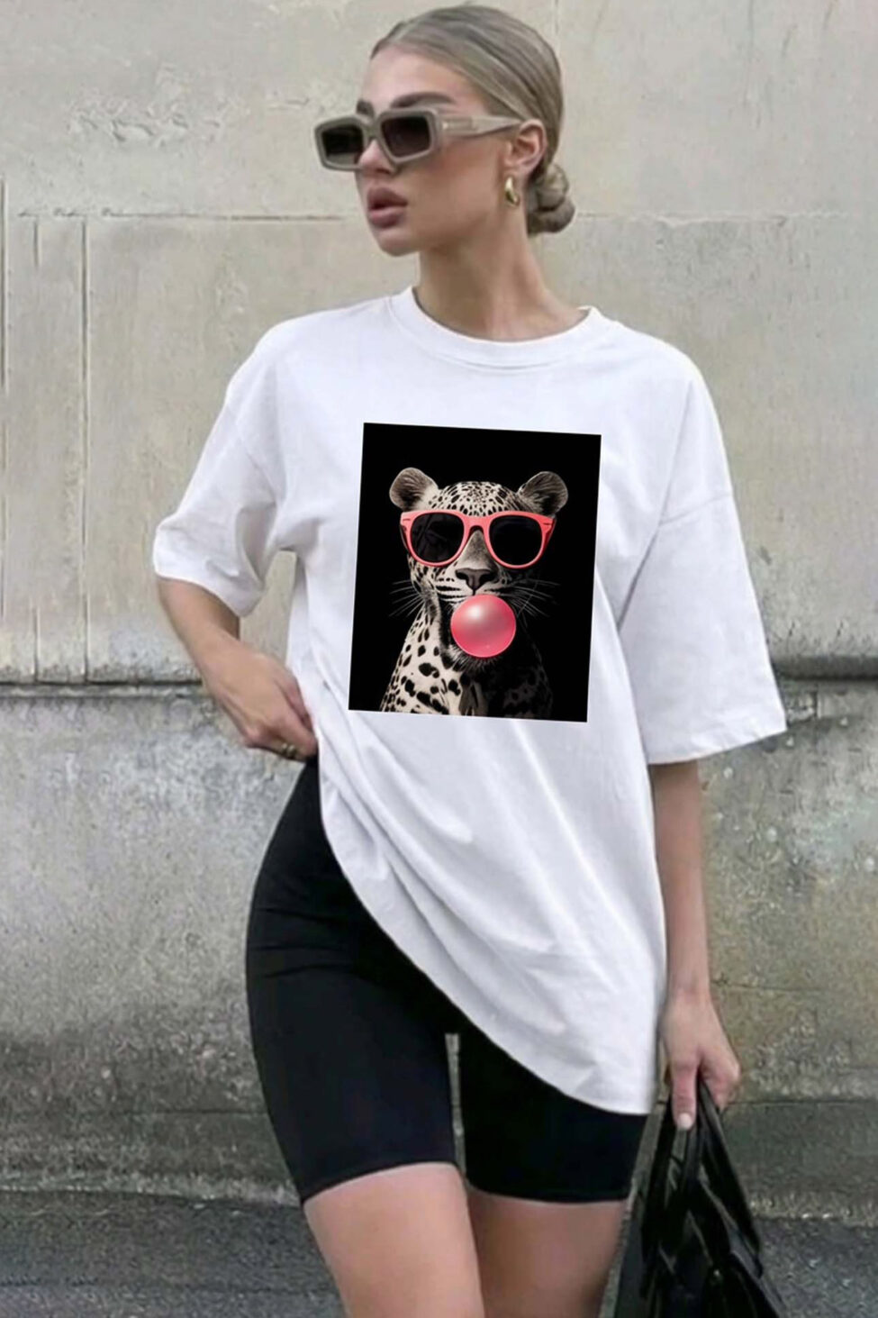 Kalsoy T-shirt με στάμπα λευκό - Image 2