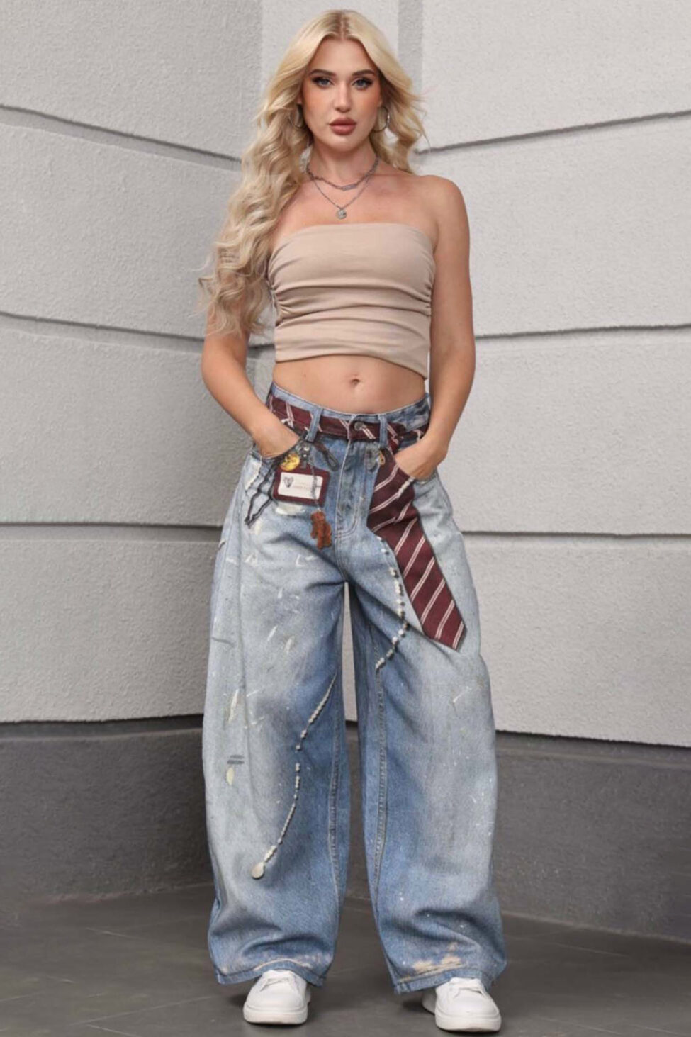 Ladybug τζιν παντελόνι μπλε - Image 5