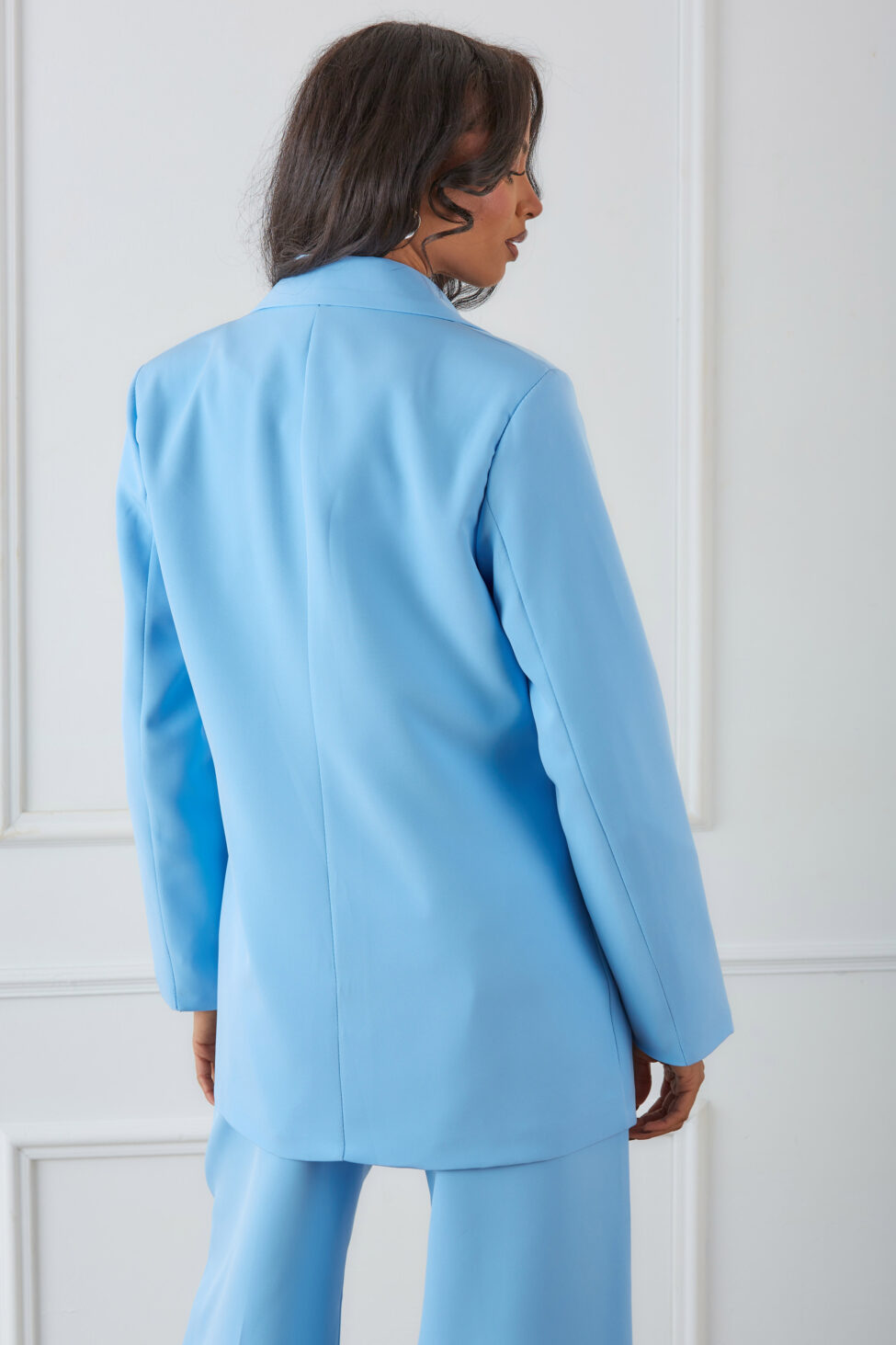 Lalita σετ σακάκι παντελόνι μπλε - Image 4