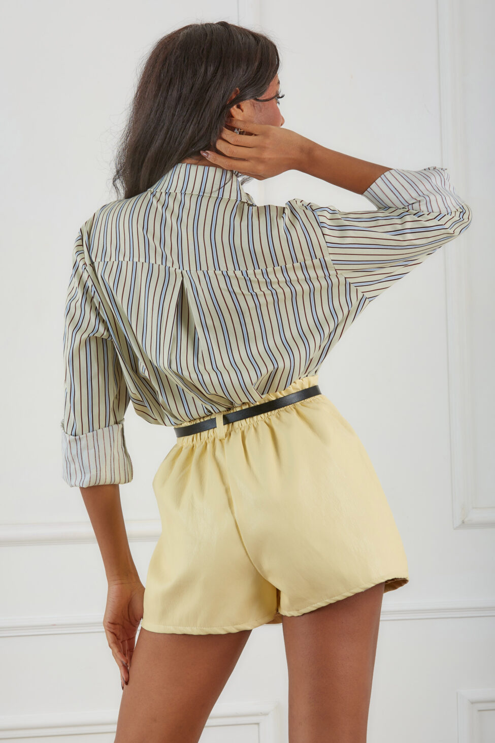 Lolly πουκάμισο με ρίγες κίτρινο - Image 3