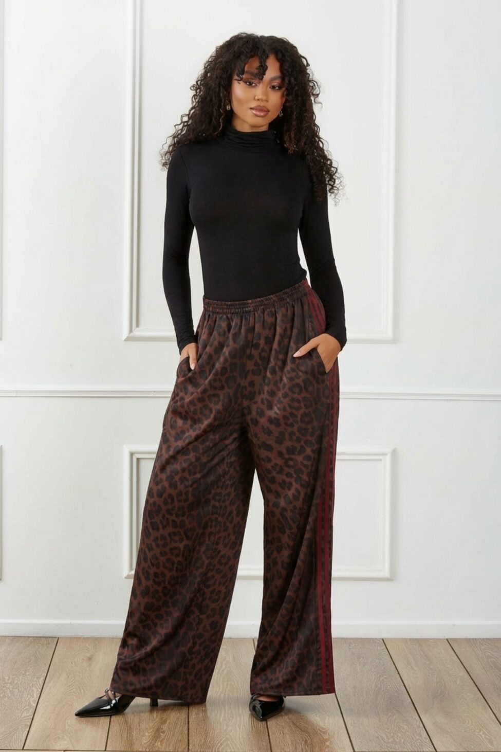 Lovera Μακρυμάνικη Μπλούζα Ζιβάγκο μαύρο - Image 2