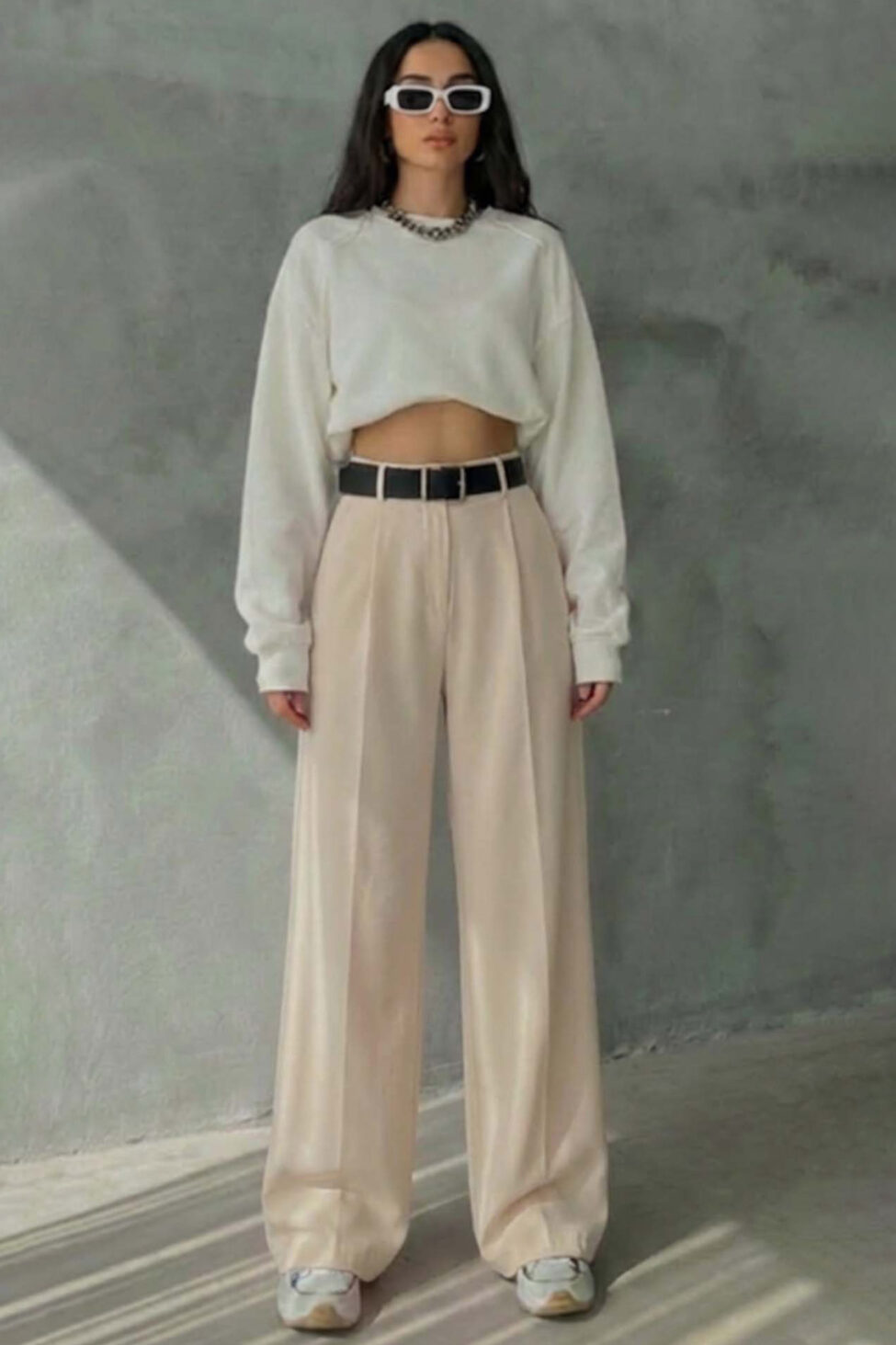 Macbeth υφασμάτινη παντελόνα εκρού - Image 2