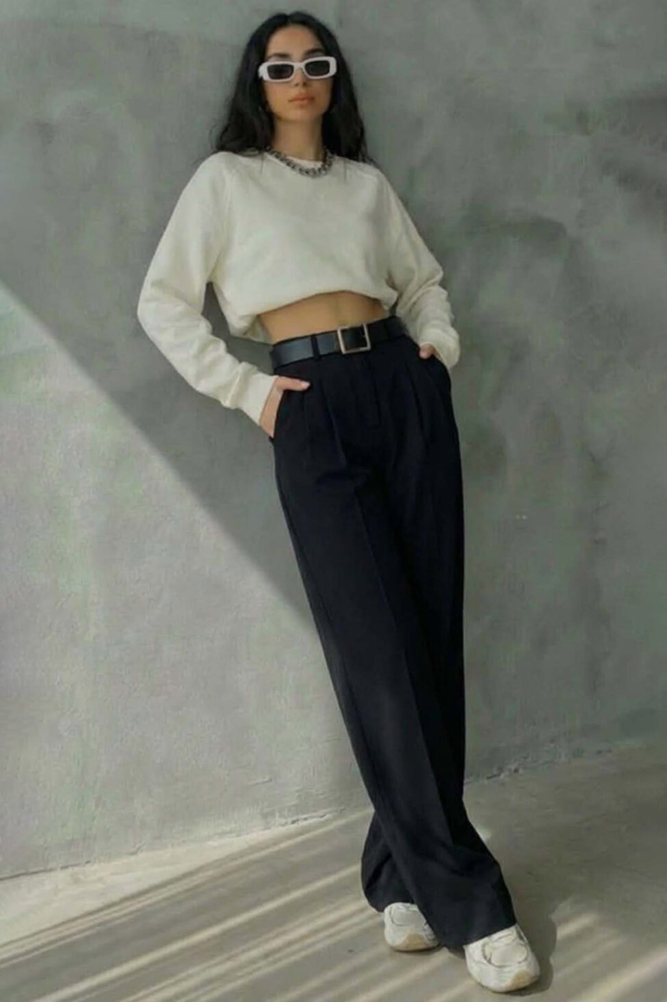 Macbeth υφασμάτινη παντελόνα μαύρο - Image 2