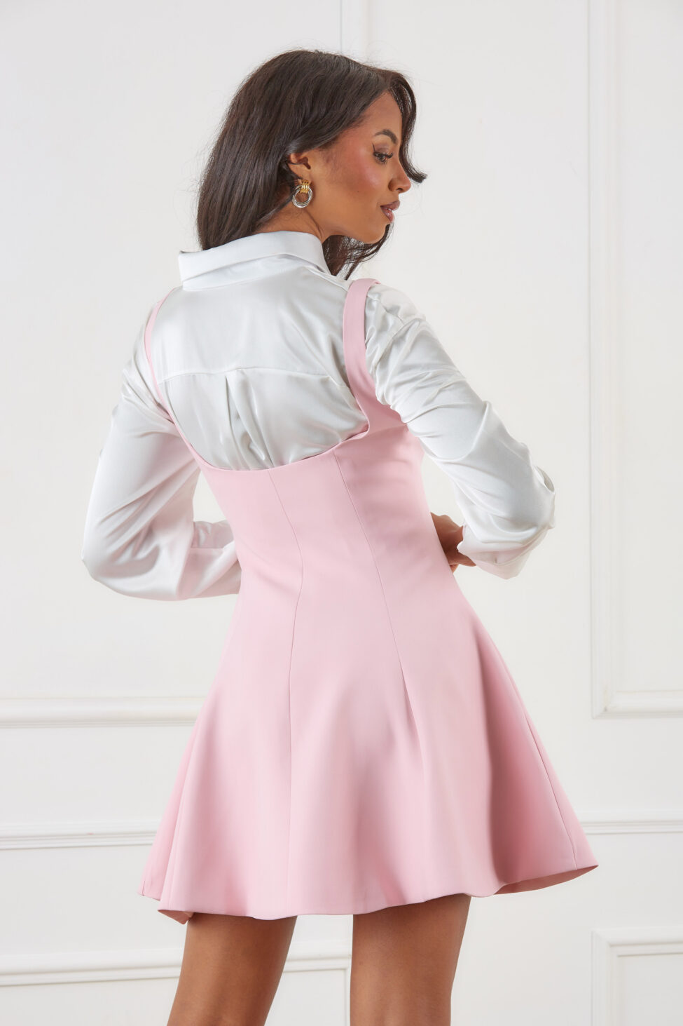 Misty μίνι φόρεμα ροζ - Image 4