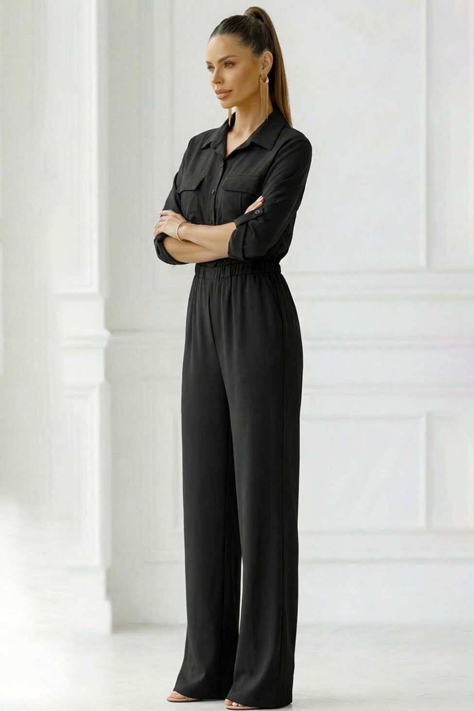 Paislee ολόσωμη φόρμα μαύρο - Image 2