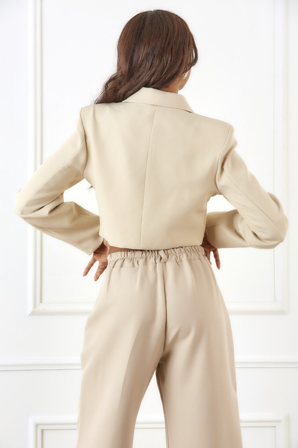 Pedro σακάκι κοντό μπεζ - Image 2