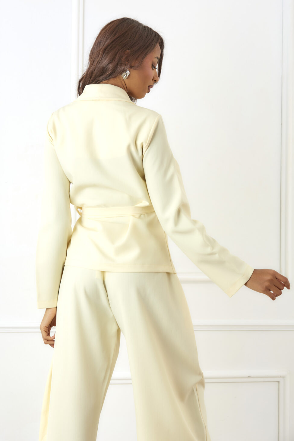 Powder μπλούζα με δέσιμο κίτρινο - Image 3