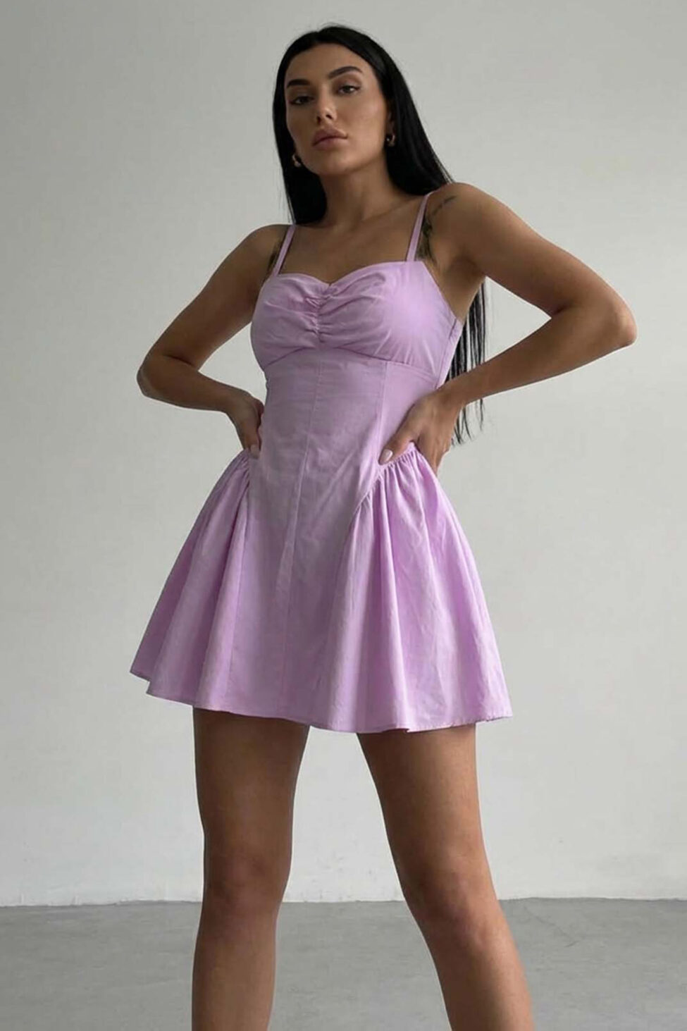 Privilege μίνι κλος φόρεμα ροζ - Image 2