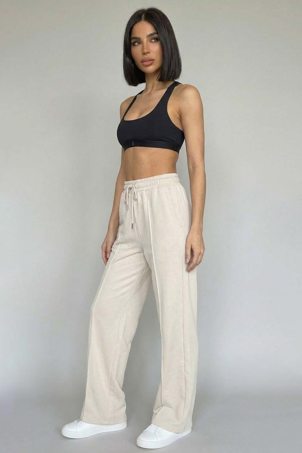 Security παντελόνι φόρμας φούτερ εκρού - Image 2