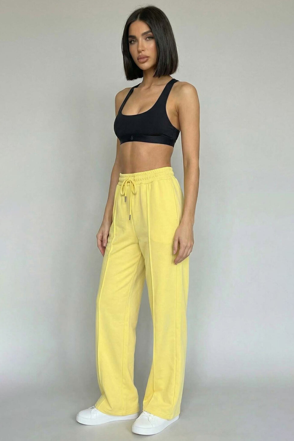 Security παντελόνι φόρμας φούτερ κίτρινο - Image 2