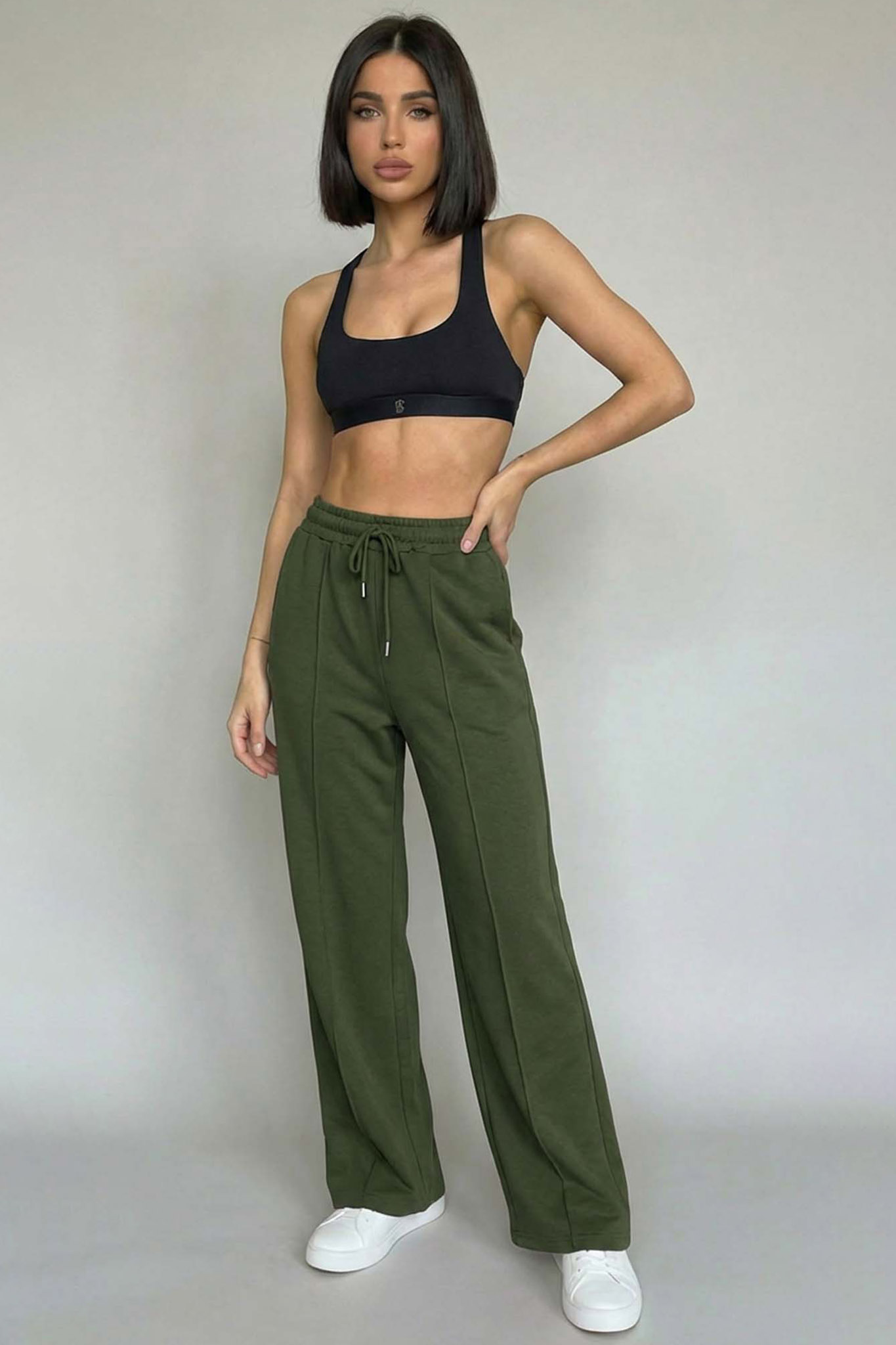 Security παντελόνι φόρμας φούτερ πράσινο Security παντελόνι φόρμας φούτερ πράσινο - Image 1