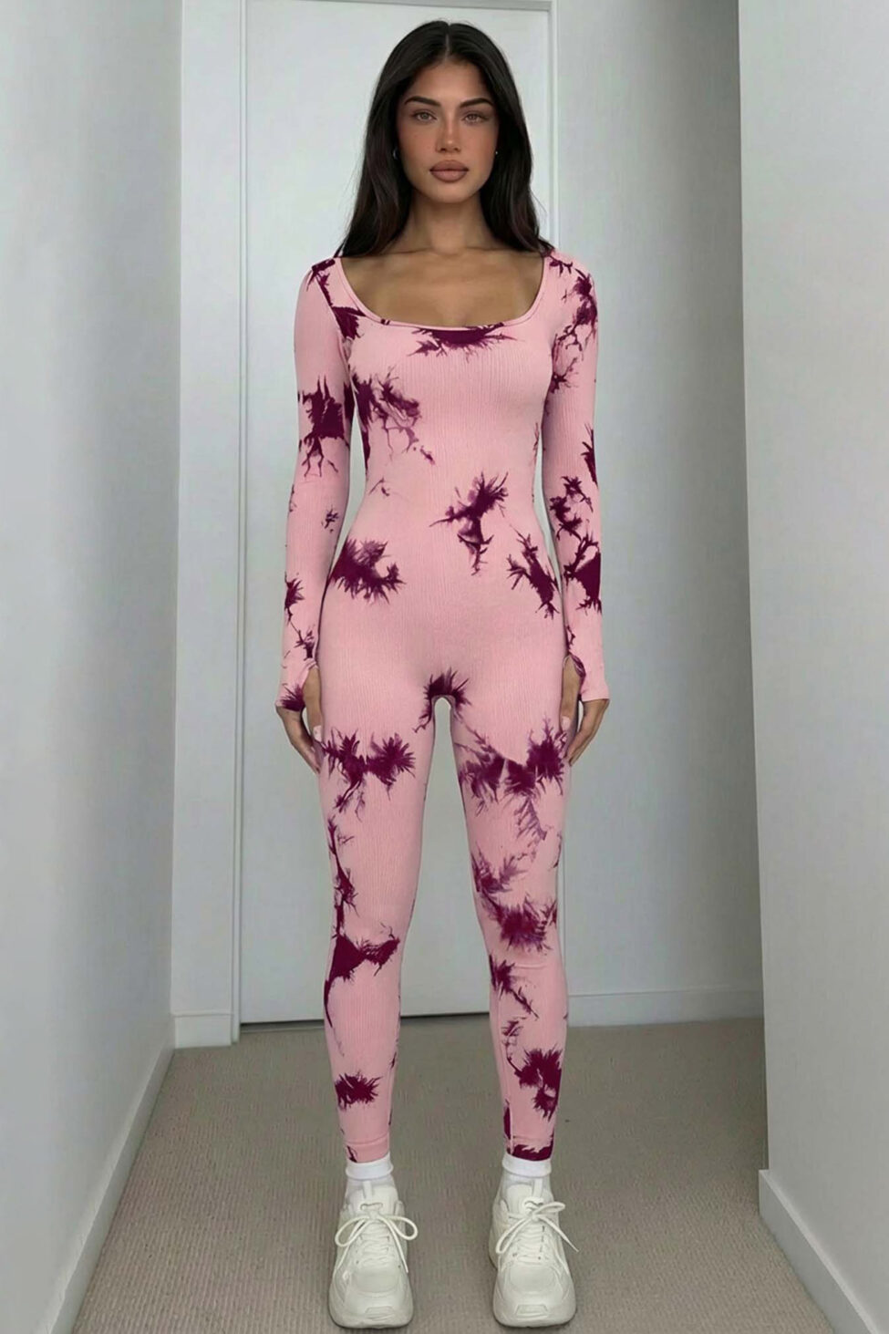 Thesis ολόσωμη φόρμα ροζ - Image 2