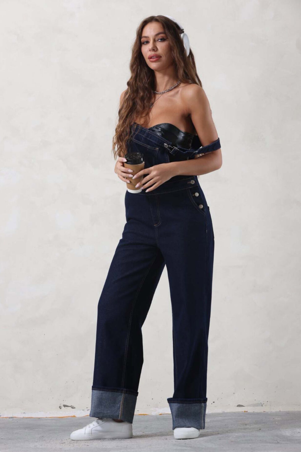 Tobey τζιν σαλοπέτα μπλε σκούρο - Image 2