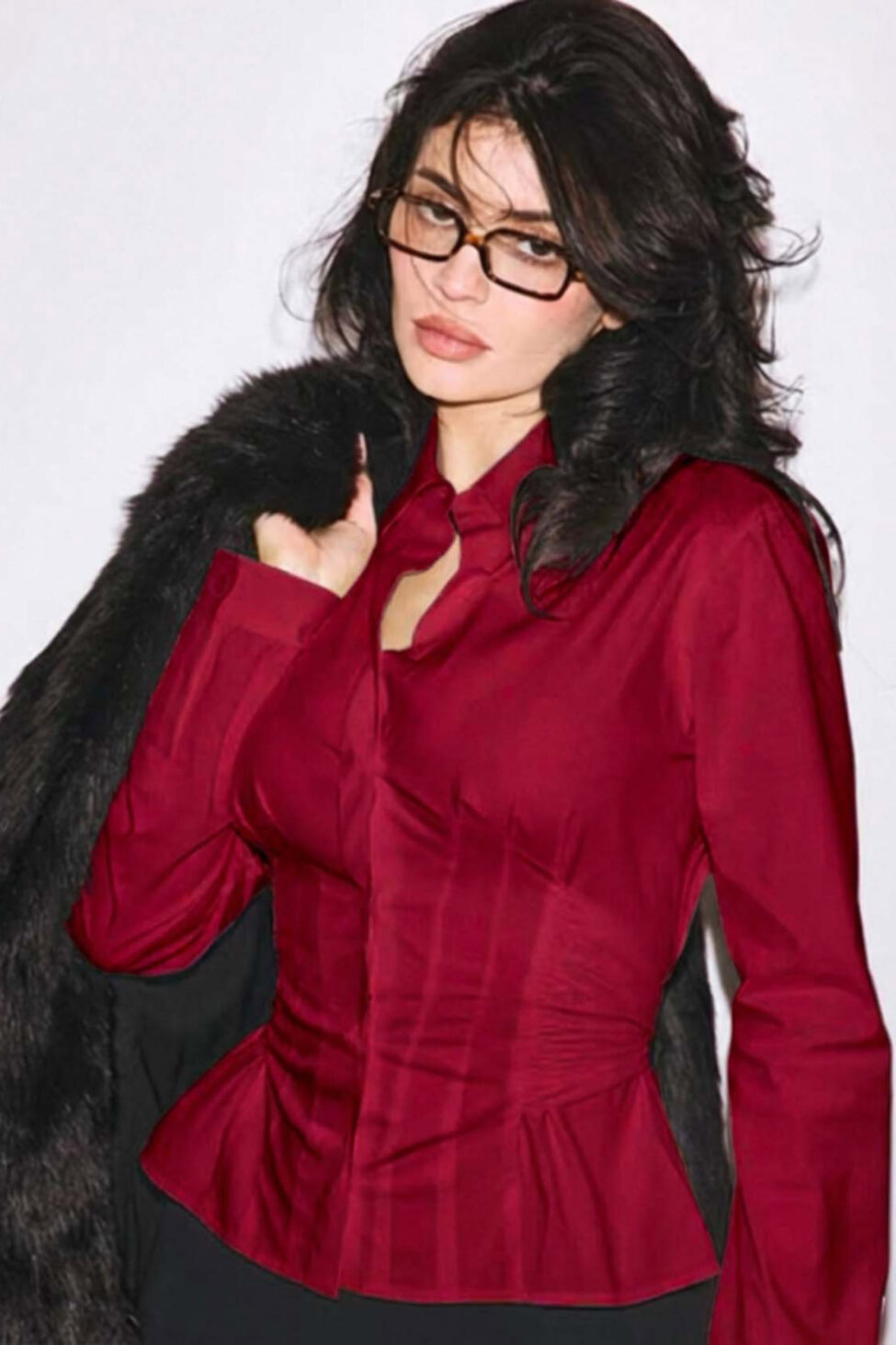 Twix πουκάμισο μπορντό - Image 2