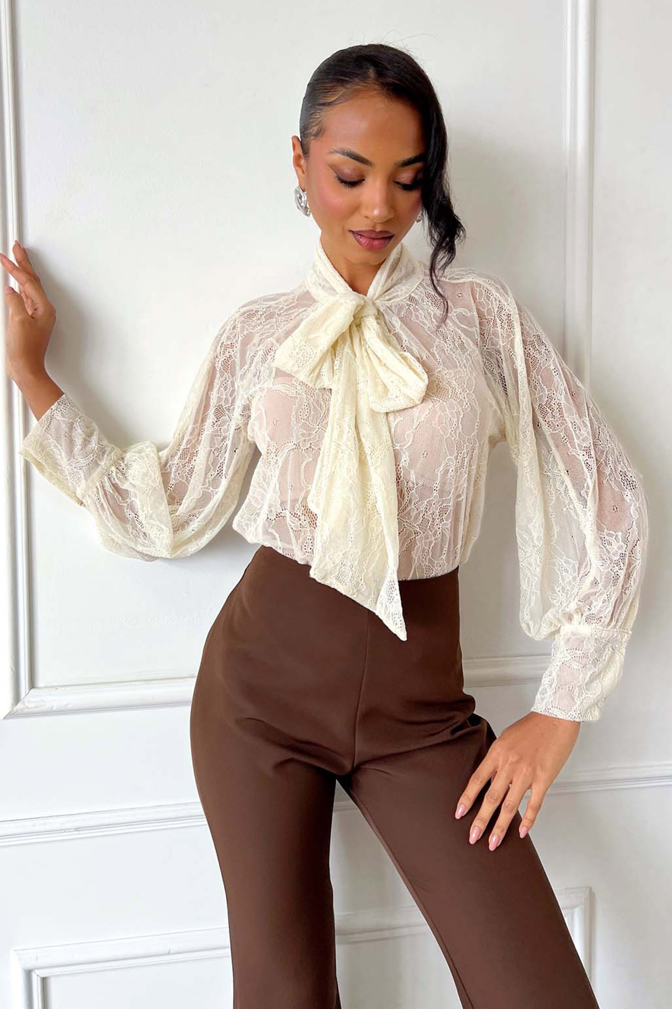 Wavee πουκάμισο εκρού Wavee πουκάμισο εκρού - Image 1