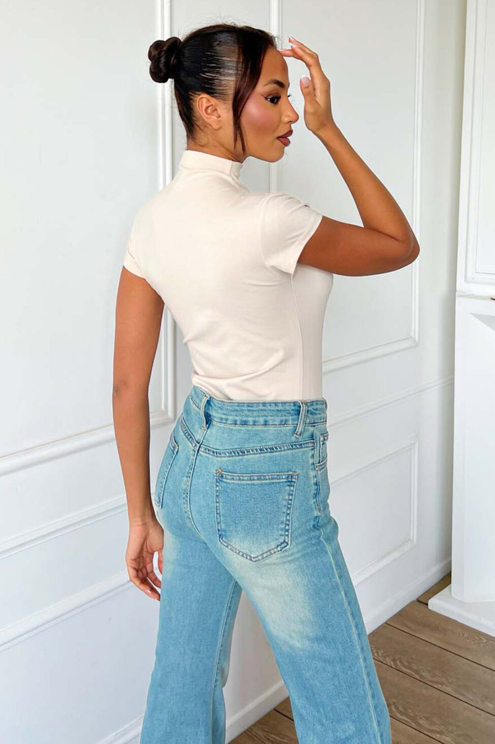 Agafia μπλούζα εκρού - Image 2