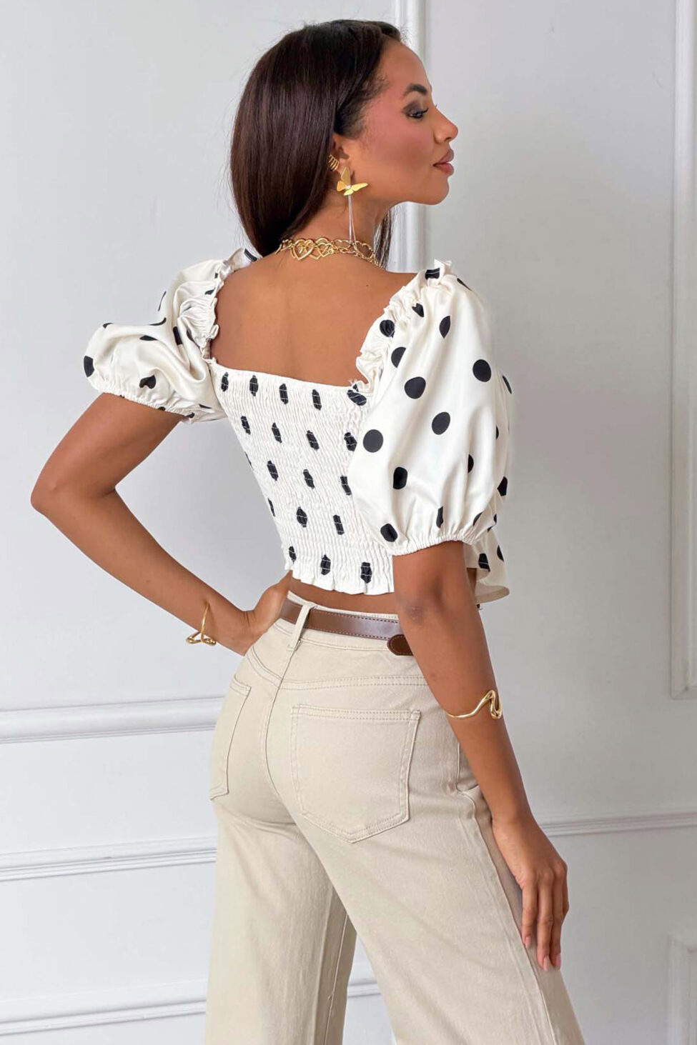 Anley τοπ πουά εκρού - Image 2