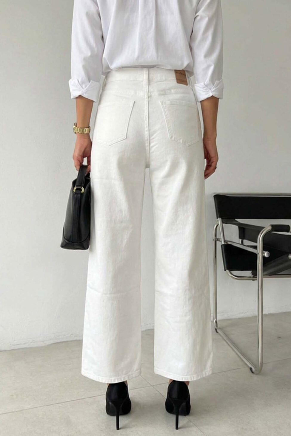 Bates τζιν παντελόνι λευκό - Image 2