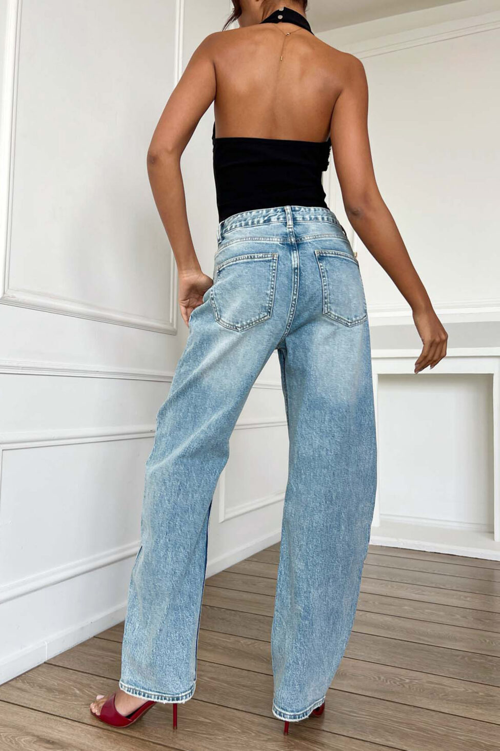 Bernar τζιν παντελόνι μπλε - Image 4