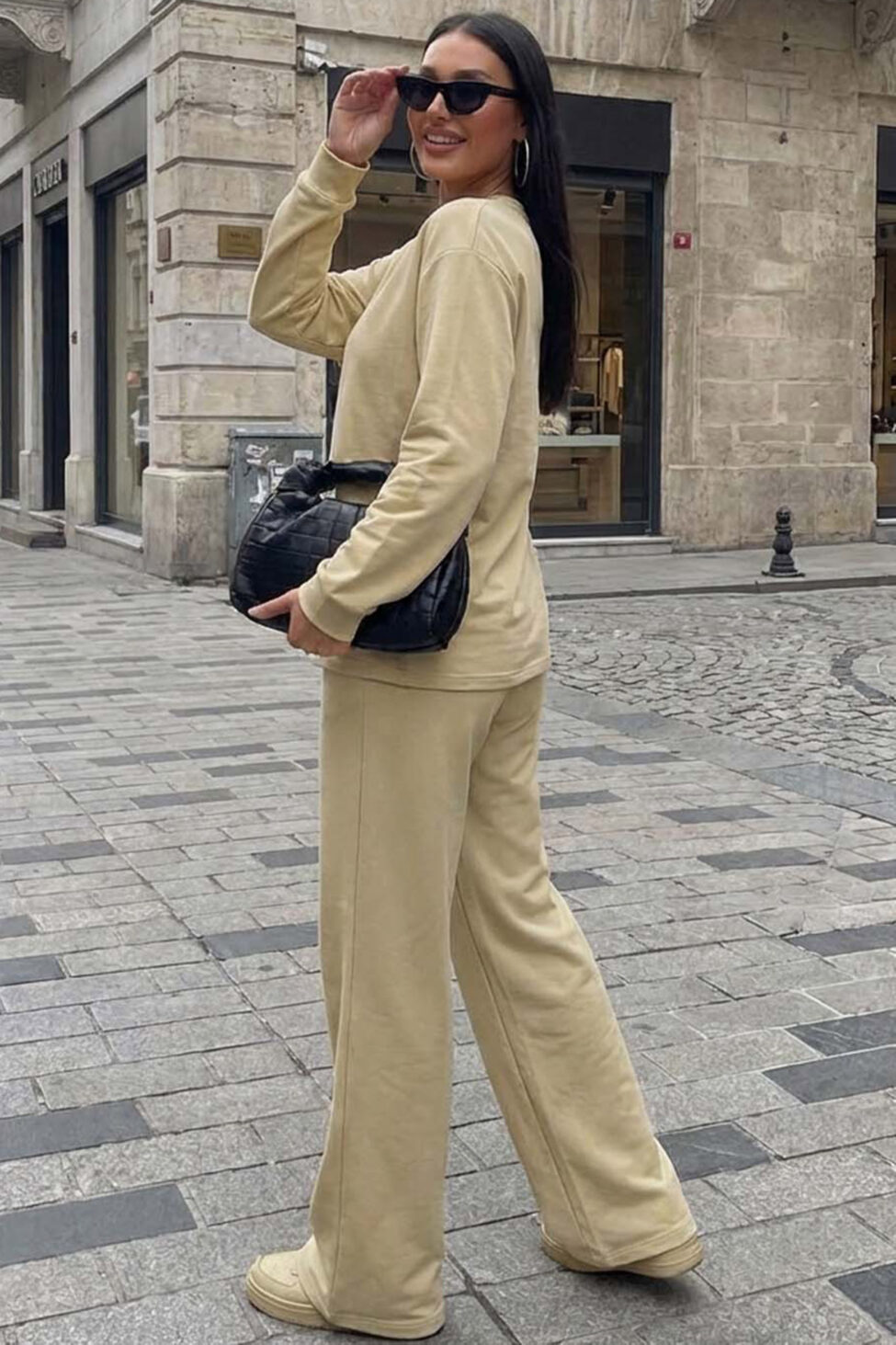 Cabin σετ φόρμας με λεπτομέρεια καρδιά κίτρινο - Image 2