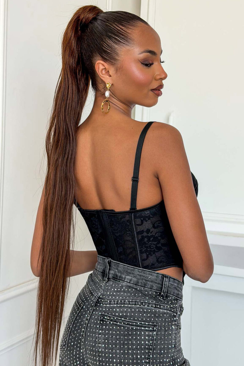 Cayo κορσές μαύρο - Image 3