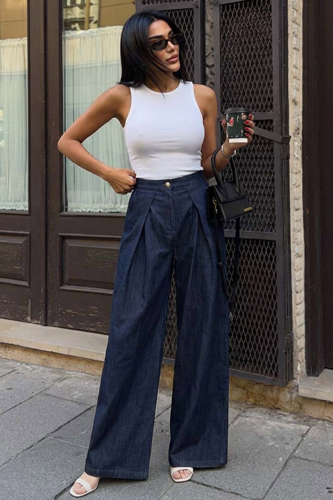 Dollar παντελόνι μπλε σκούρο Dollar παντελόνι μπλε σκούρο - Image 1