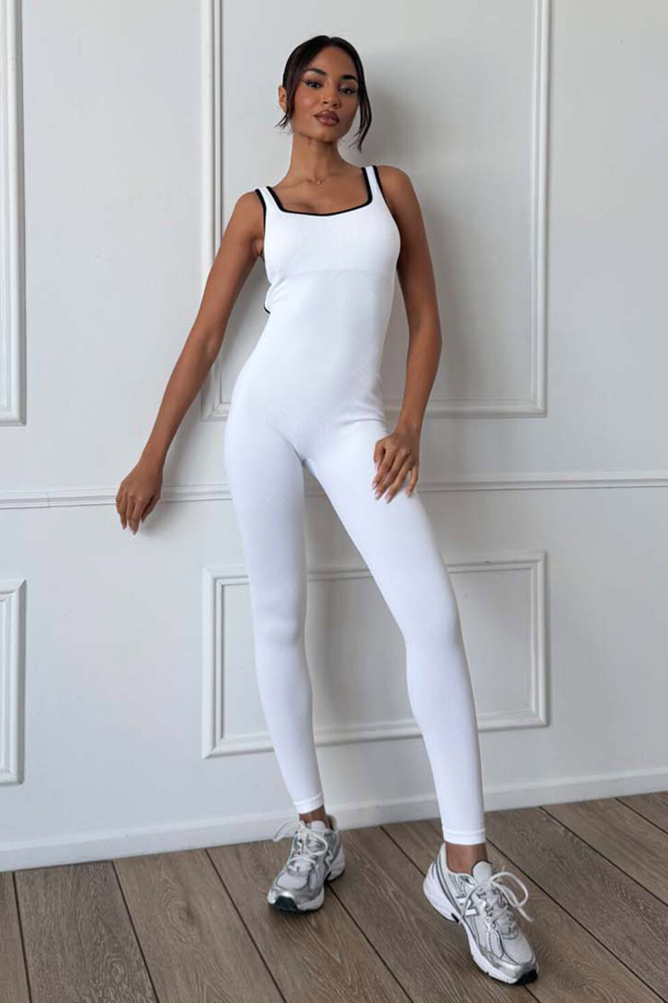 Inela ολόσωμη φόρμα λευκό - Image 2