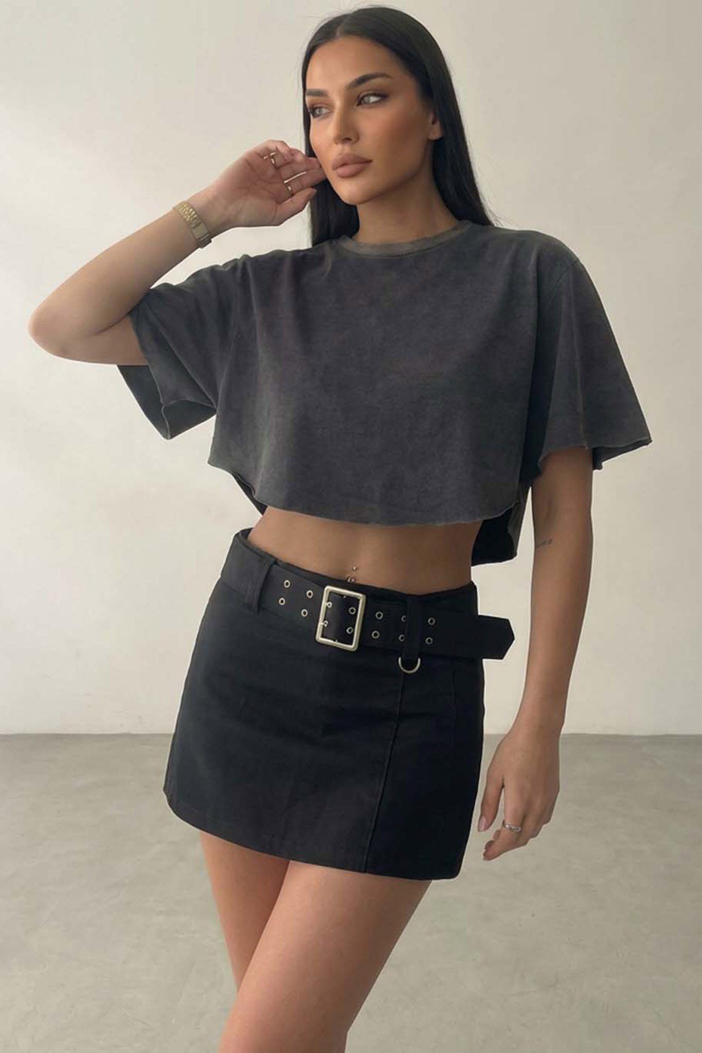 Iseo φούστα-σορτς μαύρο Iseo φούστα-σορτς μαύρο - Image 1