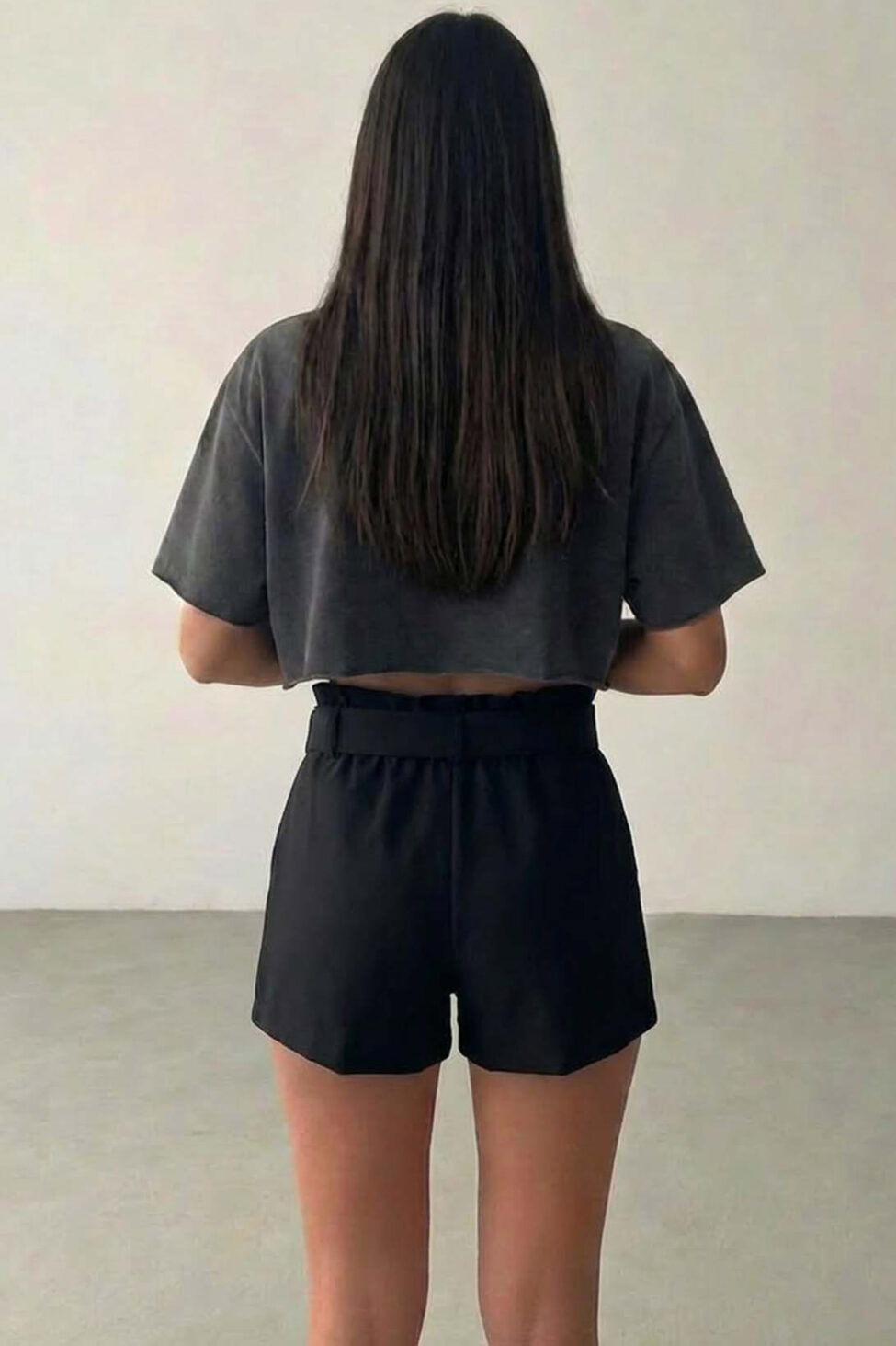 Iseo φούστα-σορτς μαύρο - Image 2