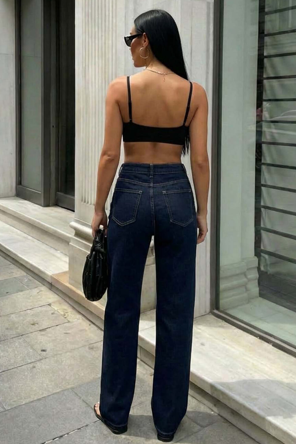 Isolde τζιν παντελόνι μπλε σκούρο - Image 2