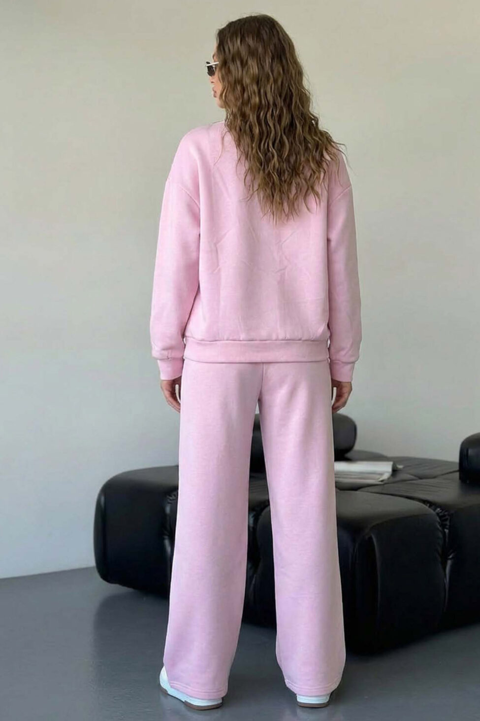 Lend σετ φούτερ παντελόνι ροζ - Image 2