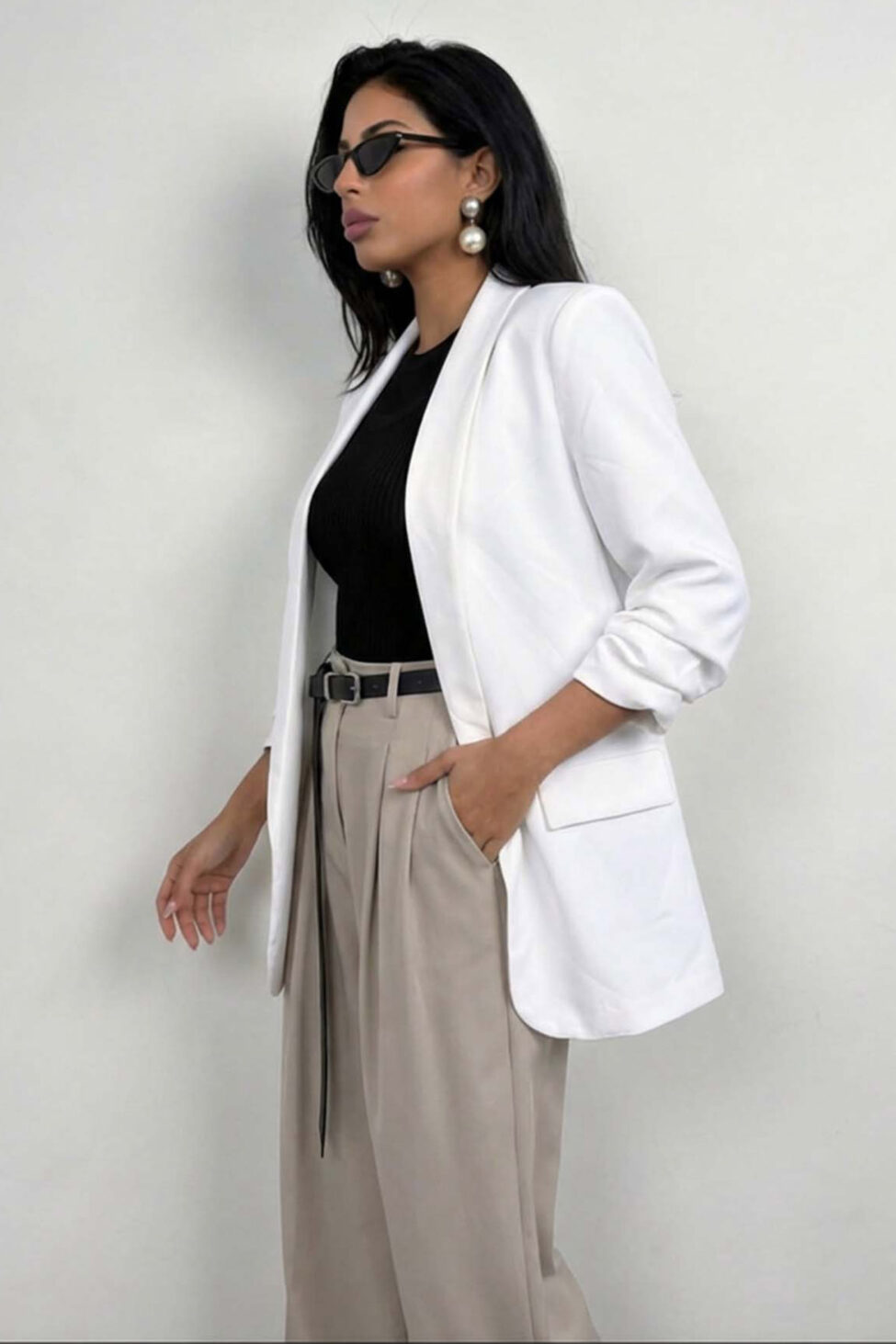 Leni σακάκι λευκό - Image 2